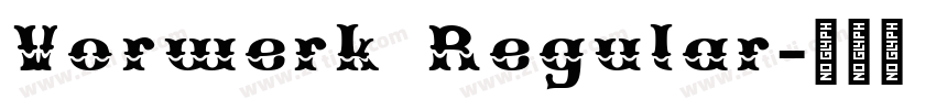 Vorwerk Regular字体转换